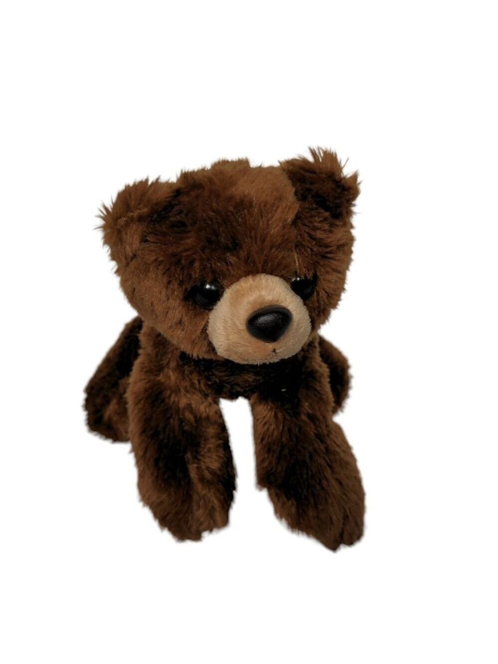 Aurora World Brown Bear Plush Stuffed Animal 8 Inch